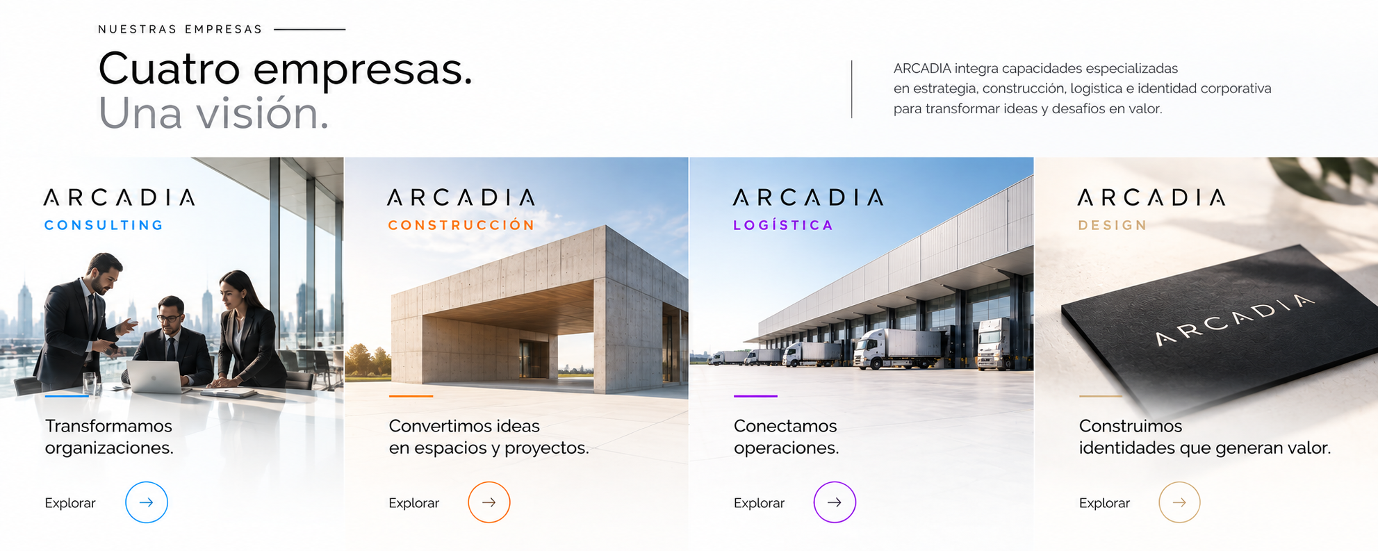 Profesionales reunidos en un espacio corporativo